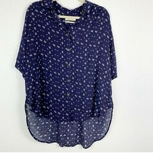 Urban Outfitters blue Paisley blouse size S